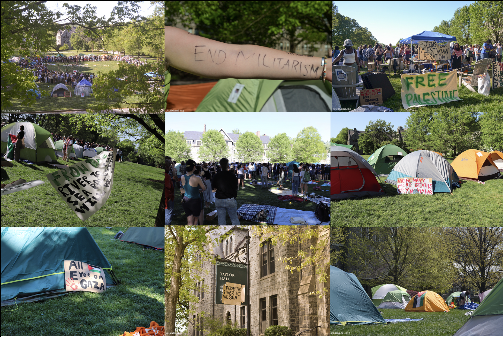 A Week of The People’s College: Bryn Mawr’s Encampment in Photos